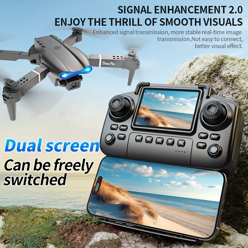E99 PRO MAX Foldable Drone wit - Drone Kit Build Yourself recension och pris