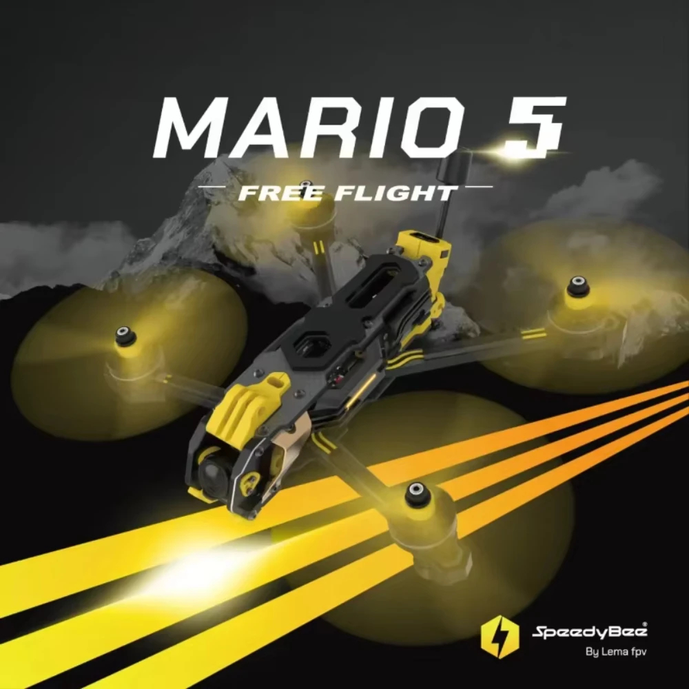 Speedybee Mario 5 O4 Frame Kit - Drone Kit Racing recension och pris